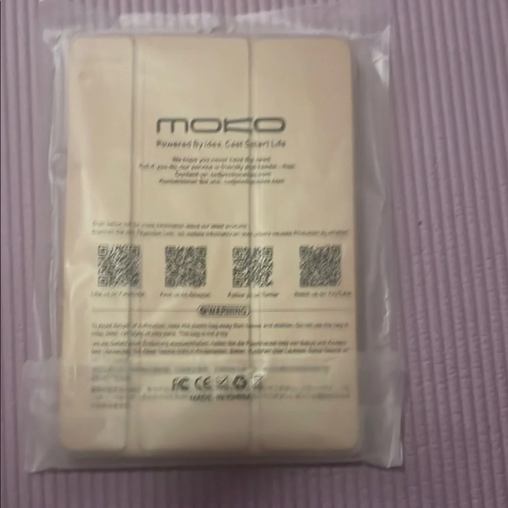 Moko Beige Tablet Case